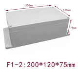 Krabička 158x90x60mm  šedá