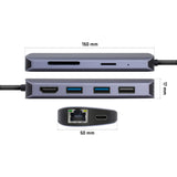 USB-C hub YENKEE YTC 081