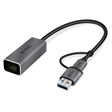 Adaptér YENKEE YTC 013 USB C na RJ45