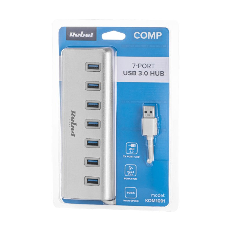 USB hub REBEL KOM1091
