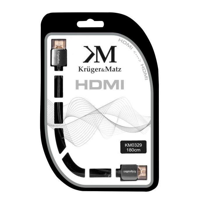 Kabel KRUGER & MATZ KM0329 HDMI 4K 1,8m