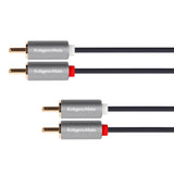 Kabel 2x Cinch konektor/2x Cinch konektor 1,8m KRUGER & MATZ KM1209 Basic