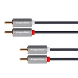 Kabel 2x Cinch konektor/2x Cinch konektor 3m KRUGER & MATZ KM1211 Basic