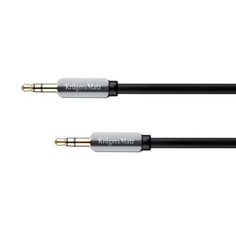Kabel Jack 3,5mm konektor/Jack 3,5mm konektor 1m KRUGER & MATZ KM0312P
