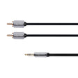 Kabel Jack 3.5mm stereo/2x Cinch 1m KRUGER & MATZ KM0309