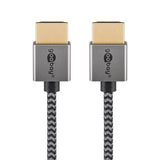 Kabel GOOBAY 75752 HDMI Slim High Speed s Ethernetem 2.0 4K 1m