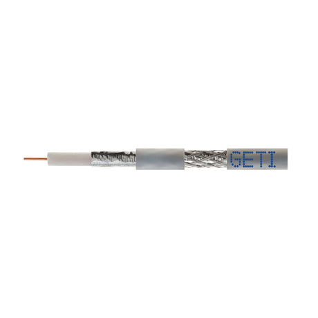 Vodič koax GETI 125AL PVC (100m cívka)