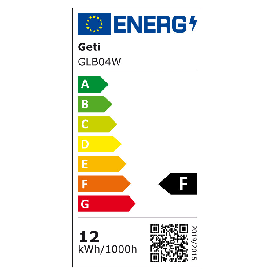Žárovka LED E27 12W A60 bílá teplá GETI SAMSUNG čip