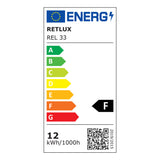 Žárovka LED E27 12W A60 bílá teplá RETLUX REL 33 4ks