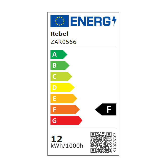 Žárovka LED E27 12W A60 bílá teplá REBEL ZAR0566