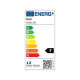Žárovka LED E27 12W A60 bílá přírodní GETI