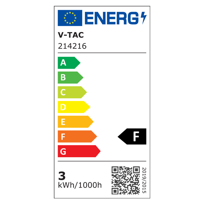 Žárovka LED E14 3,7W bílá teplá V-TAC VT-1818