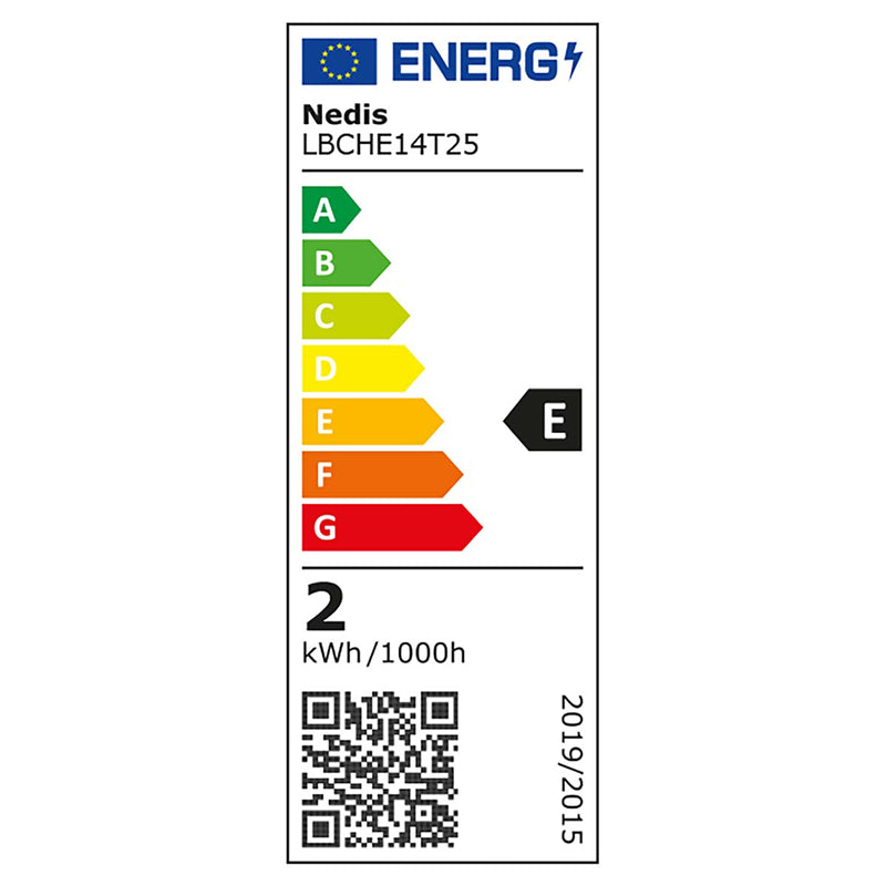 Žárovka do digestoře E14 2W T25 NEDIS LBCHE14T25