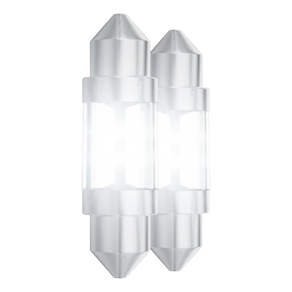 Autožárovka LED 12V C5W OSRAM studená bílá 2ks