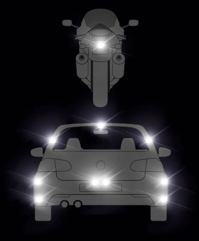 Autožárovka LED 12V C5W OSRAM studená bílá 2ks