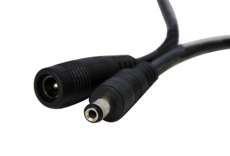 Kabel pro LED pásek s vypínačem a konektory 5,5 x 2,1mm, 2x 15cm