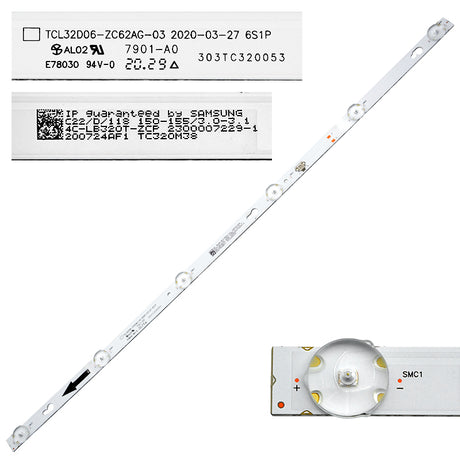 LED podsvit GoSAT GS3210E / GS3260E, 1 pásek