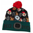 Čepice s čelovkou STREND PRO 3133511 X-mas Ho-Ho nabíjecí