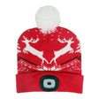 Čepice s čelovkou STREND PRO 3133739 X-mas nabíjecí