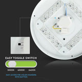 Svítidlo stropní V-TAC VT-8418 CCT 3v1,18W