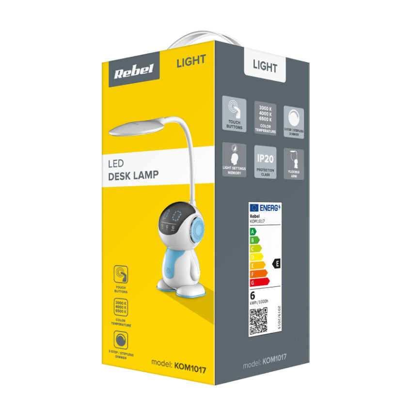 Lampa stolní REBEL KOM1017 Robot