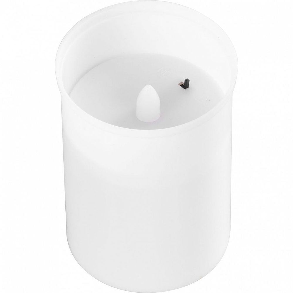 Svíčka LED hřbitovní MagicHome TG-10 White