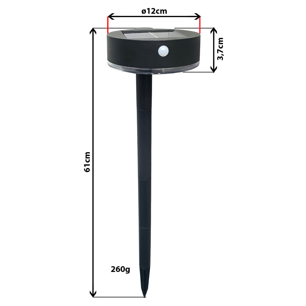 Svítidlo solární TRIXLINE HD 372S PIR