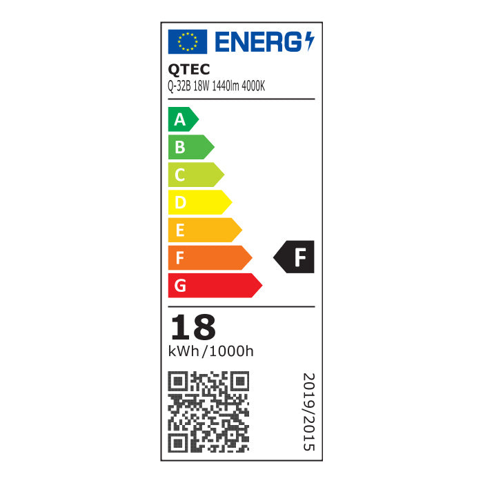 Svítidlo pod linku QTEC Q-32B 18W LED BATTEN LIGHT