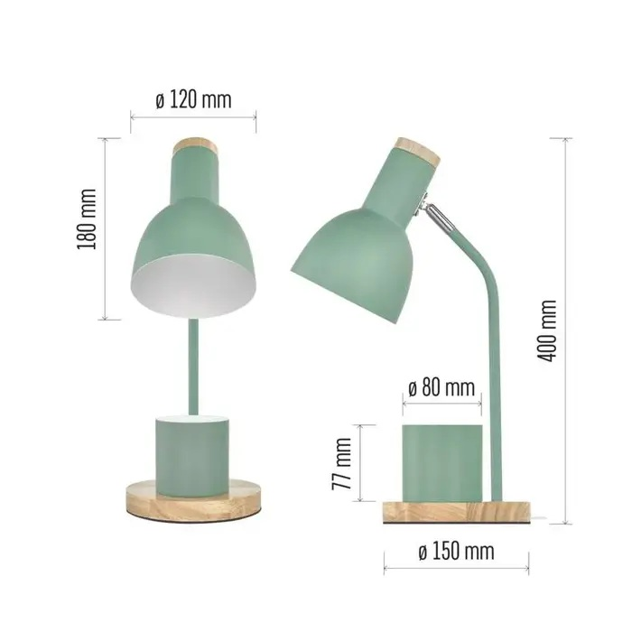 Lampa stolní EMOS Z7640GR Poppy