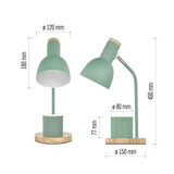 Lampa stolní EMOS Z7640GR Poppy