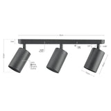 Svítidlo stropní bodové DPM SPT001-3