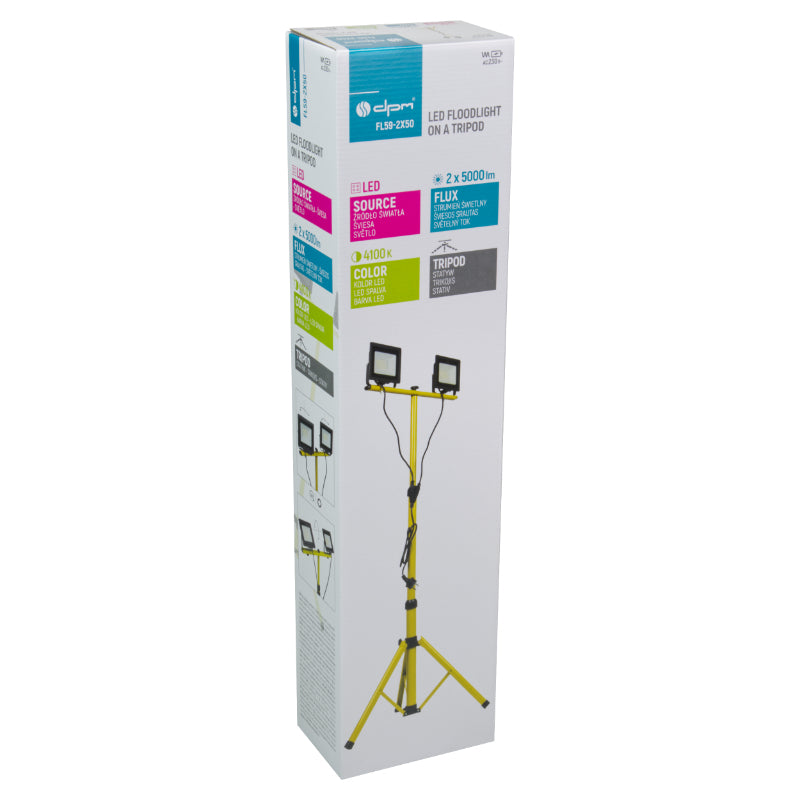 LED reflektor DPM FL59-2X50 2 x 50 W