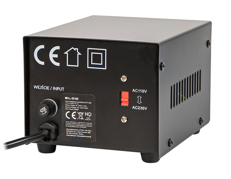 Měnič napětí BLOW PRT-100 230V/110V 100W
