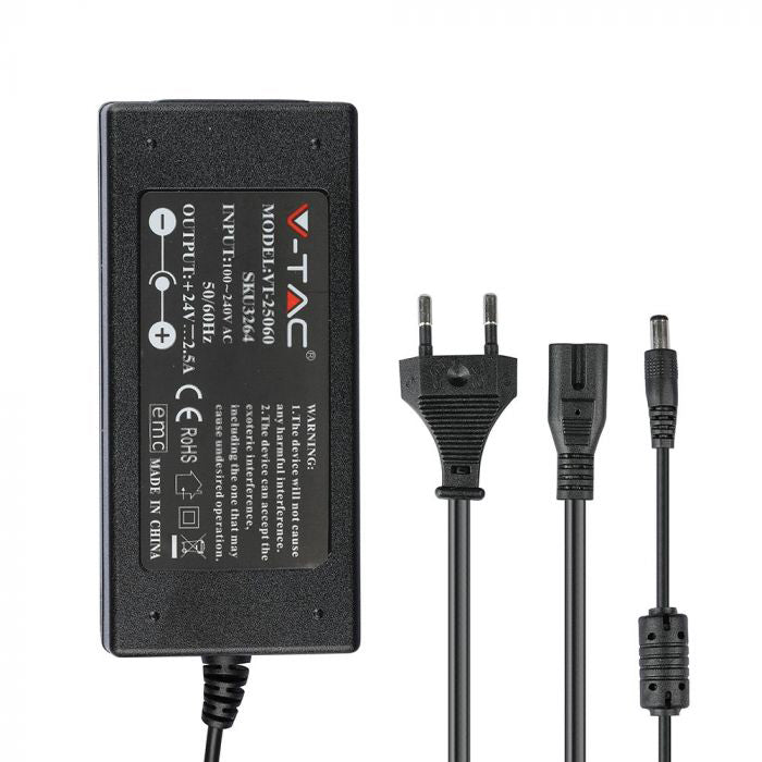 Adaptér napájecí 24V 2500mA V-TAC VT-25060