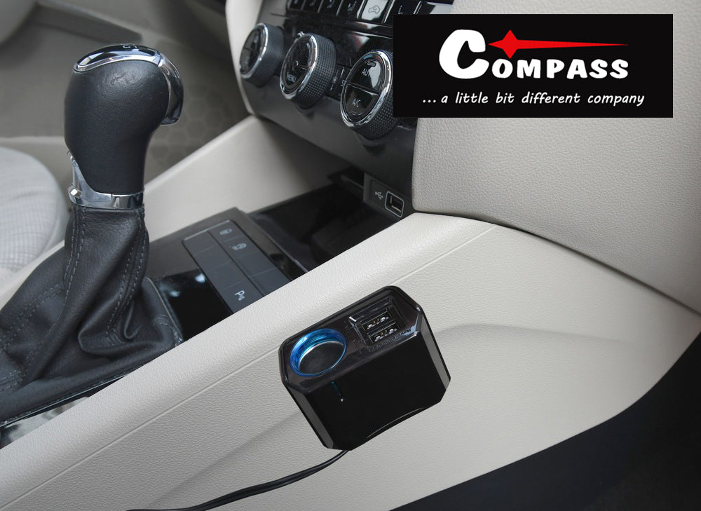 Autoadaptér USB COMPASS 07432 Select