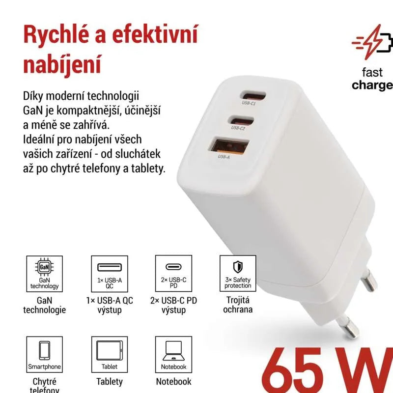 Adaptér USB EMOS V05G65