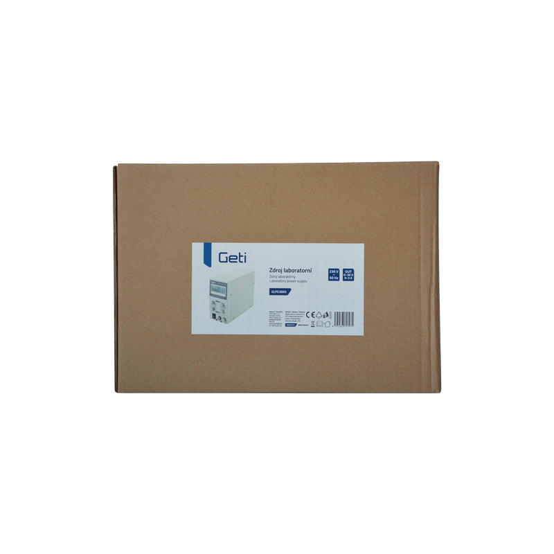 Zdroj laboratorní GETI GLPS 3003  0-30V/ 0-3A