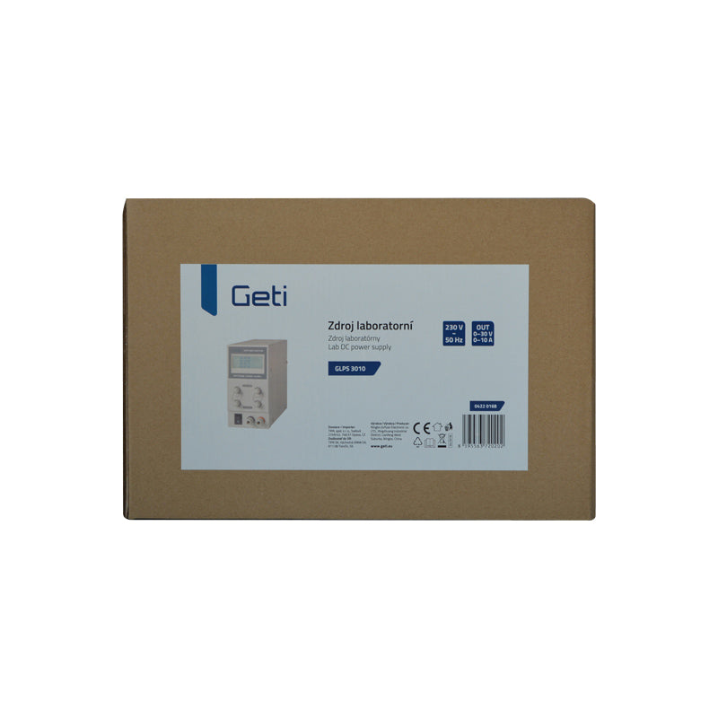 Zdroj laboratorní GETI GLPS 3010  0-30V/ 0-10A