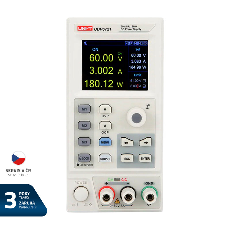 Zdroj laboratorní UNI-T UDP6721