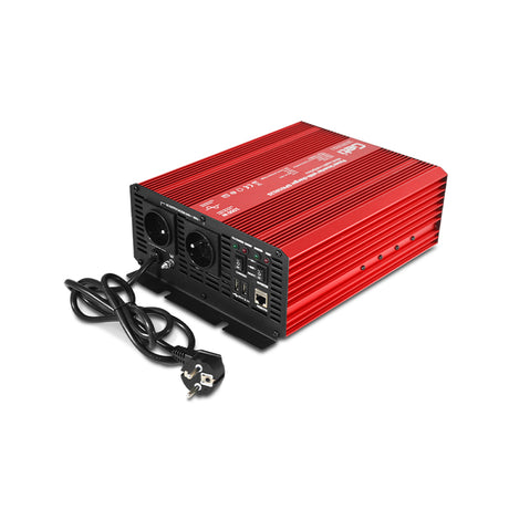 Měnič napětí GETI GPIU 1012S 12V/230V 1000W