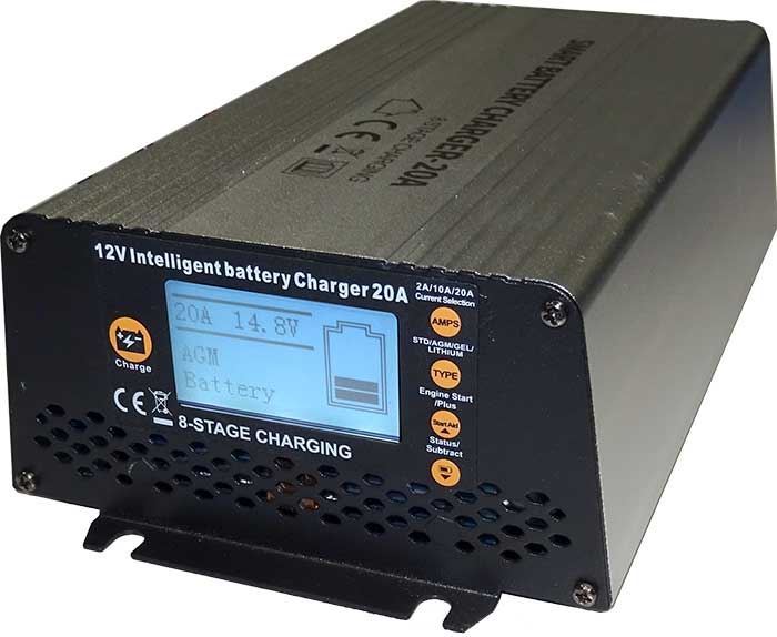 Nabíječka akumulátorů BG1220 LiFePO4,PB (12V/20A)