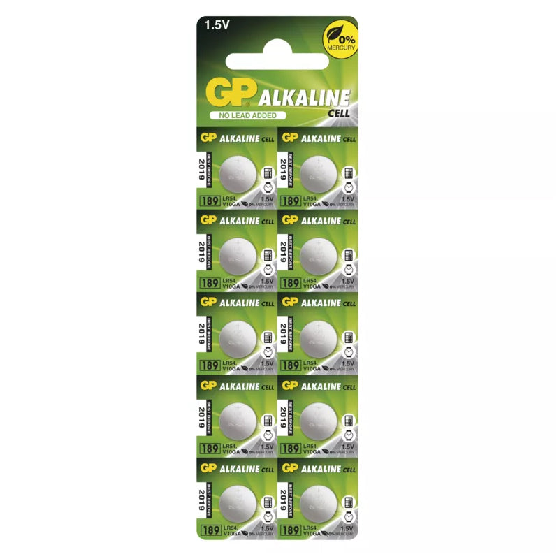 Baterie LR54 (189) GP alkalická