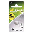 Baterie LR43 (186) GP alkalická