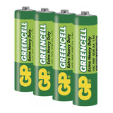 Baterie AA (R6) Zn-Cl GP Greencell 4ks / blistr