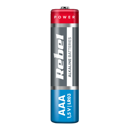 Baterie AAA LR03 alkalická REBEL Alkaline Power 4ks / blistr BAT0060B