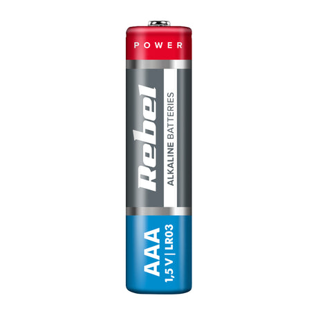 Baterie AAA (R03) alkalická REBEL Alkaline Power 2ks / blistr BAT0066B
