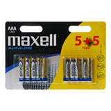 Baterie AAA (R03) alkalická MAXELL 10ks / blistr