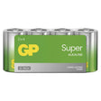 Baterie D (R20) alkalická GP Super 4ks / shrink