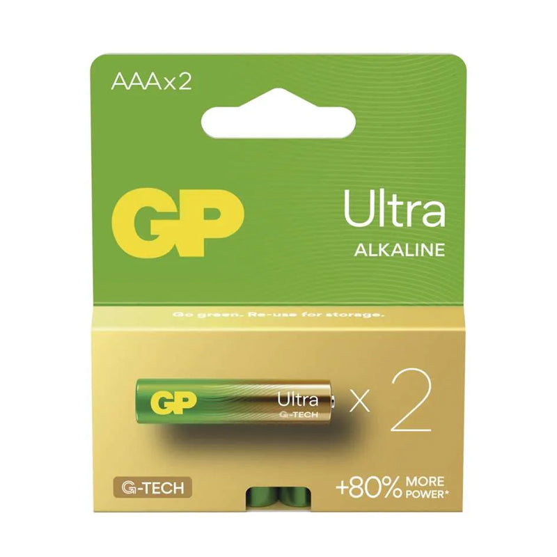 Baterie AAA (R03) alkalická GP Ultra 2ks
