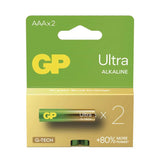 Baterie AAA (R03) alkalická GP Ultra 2ks